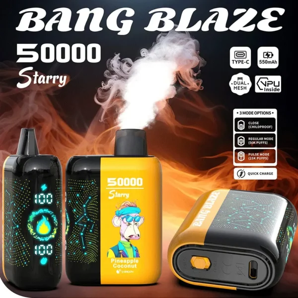 Bang Blaze Starry 50000 puffs Disposable Vape - Image 2