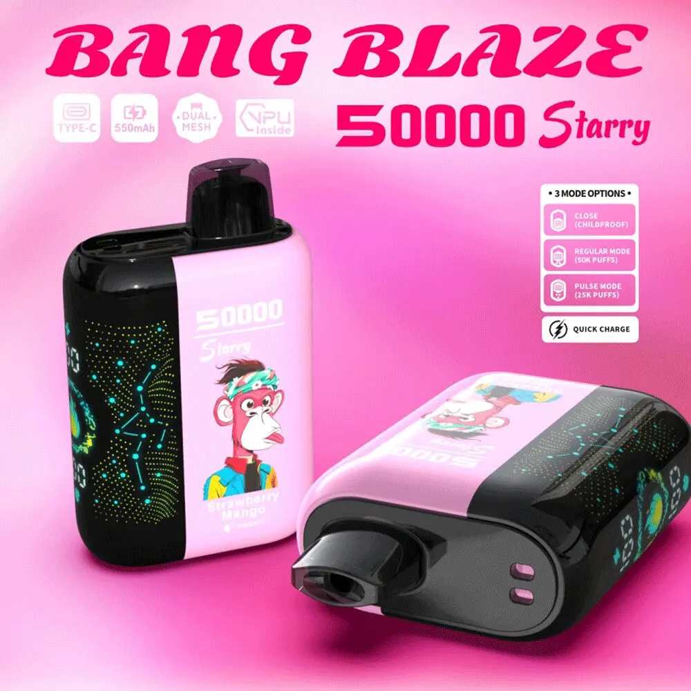 Bang Blaze Starry 50000 puffs Disposable Vape