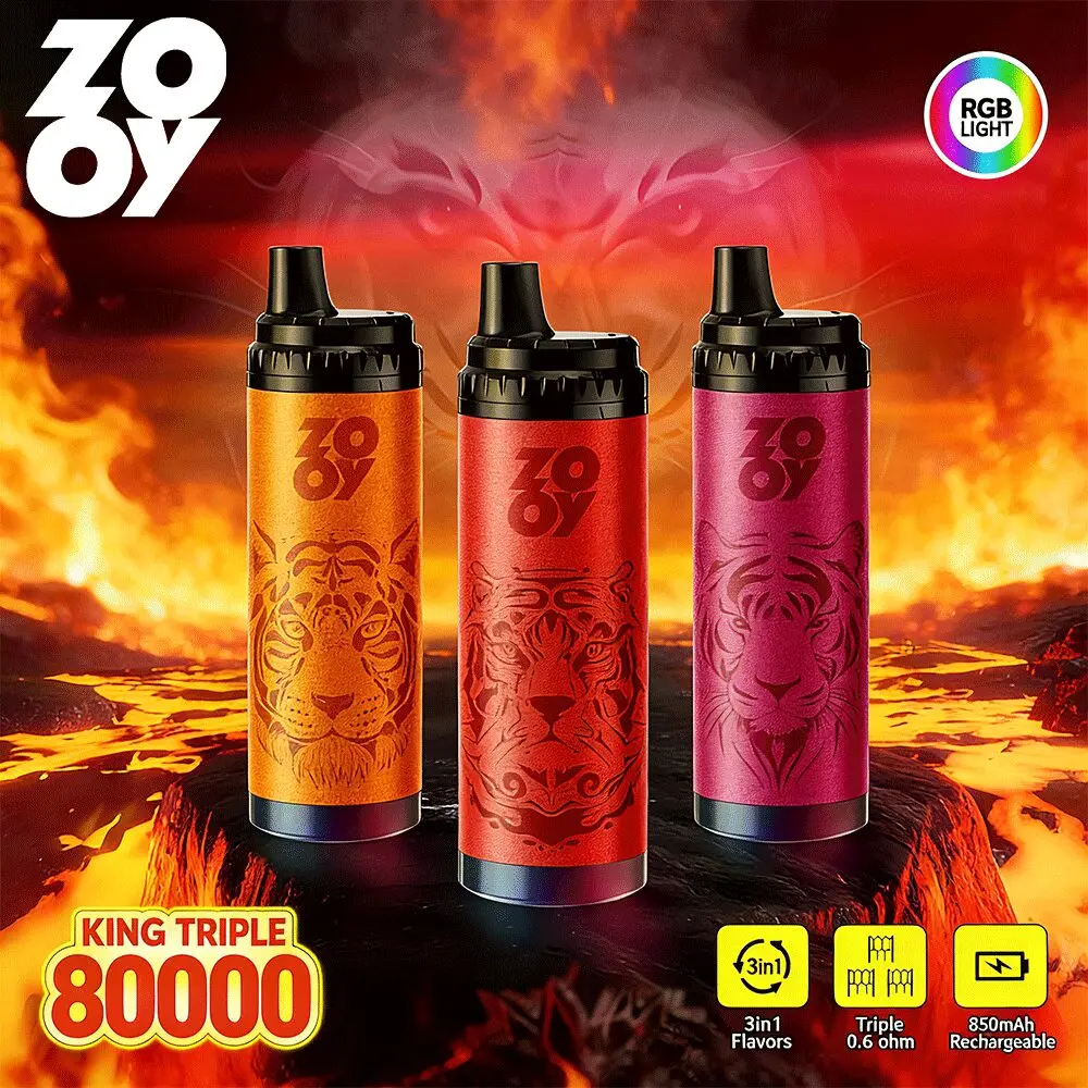 ZOOY King Triple 80000 Puffs