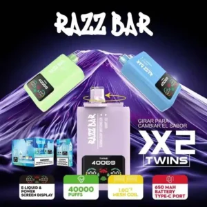 Razz Bar 40000 Puffs dual flavors