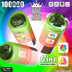 Bang Blaze 100000 100K Puffs 6 in 1 Flavors